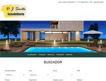 Tablet Screenshot of djsantos.es